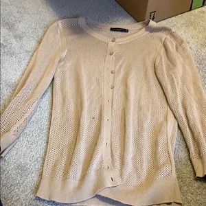 The Limited tan light weight cardigan
